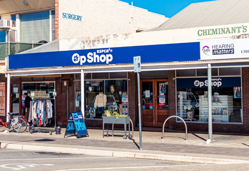 RSPCA Semaphore Op Shop